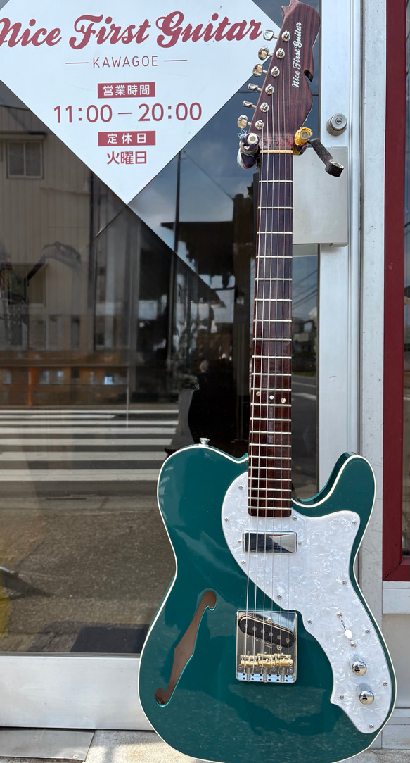 NFGオリジナル/エレキギターテレキャスタータイプ/シンライン/razor