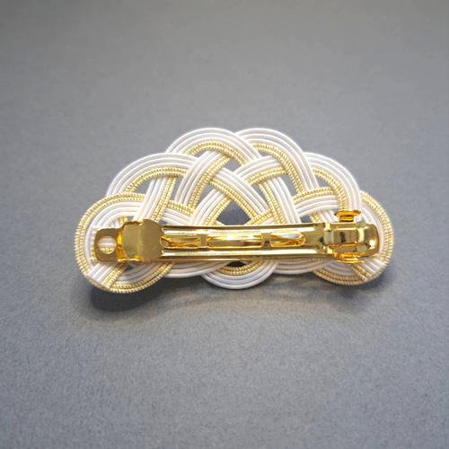 No.233 水引 髪飾り バレッタ ヘアクリップ No.233 水引 髪飾り