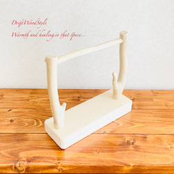 流木インテリア  小～大型インコが止まれる天然流木の小鳥の止まり木 スタンドタイプ インコ オウム 鳥 自然木 N13 7枚目の画像