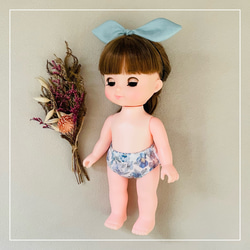 【ソランちゃん 服  レミンちゃん 服 メルちゃん 服】リバティ　シンクオブミー　ワンピース 8枚目の画像