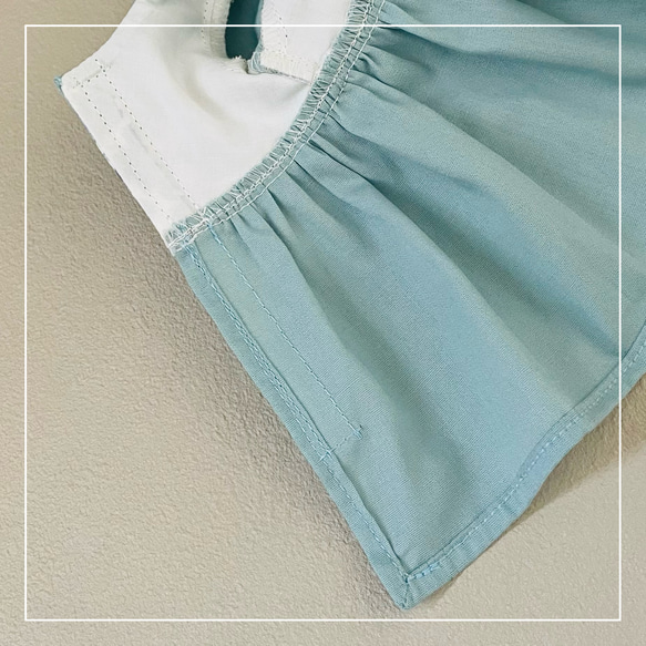 【ソランちゃん 服  レミンちゃん 服 メルちゃん 服】リバティ　シンクオブミー　ワンピース 7枚目の画像