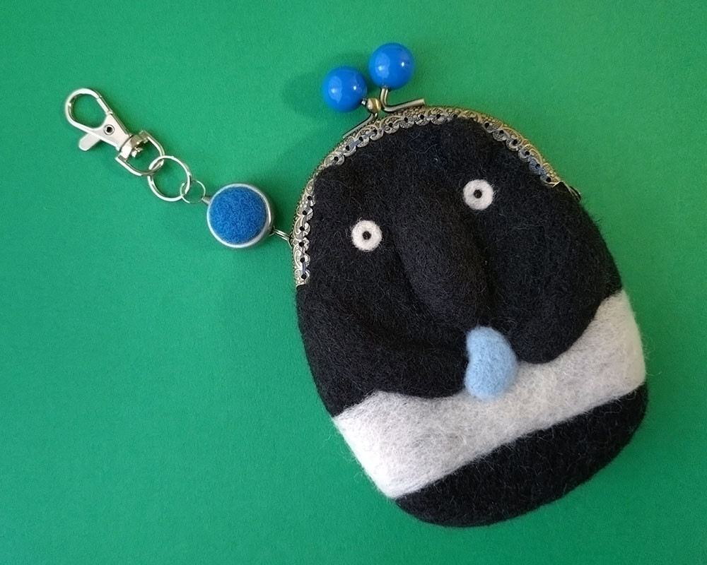 【羊毛フェルト】ぼくバク パスケース