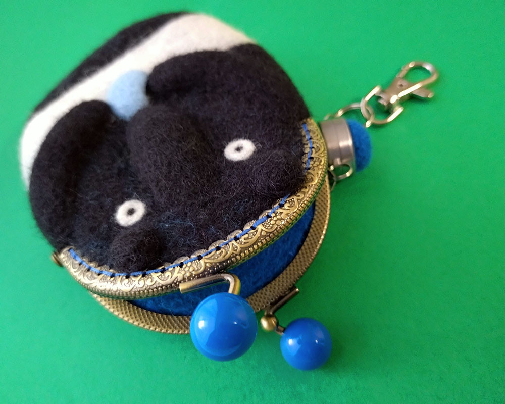 【羊毛フェルト】ぼくバク パスケース