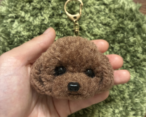 確認ページ　＊うるうるアシメトイプードル　毛糸キーホルダー＊ぬいぐるみマスコット 確認ページ　＊うるうるアシメトイプードル　毛糸キーホルダー＊ぬいぐるみマスコット