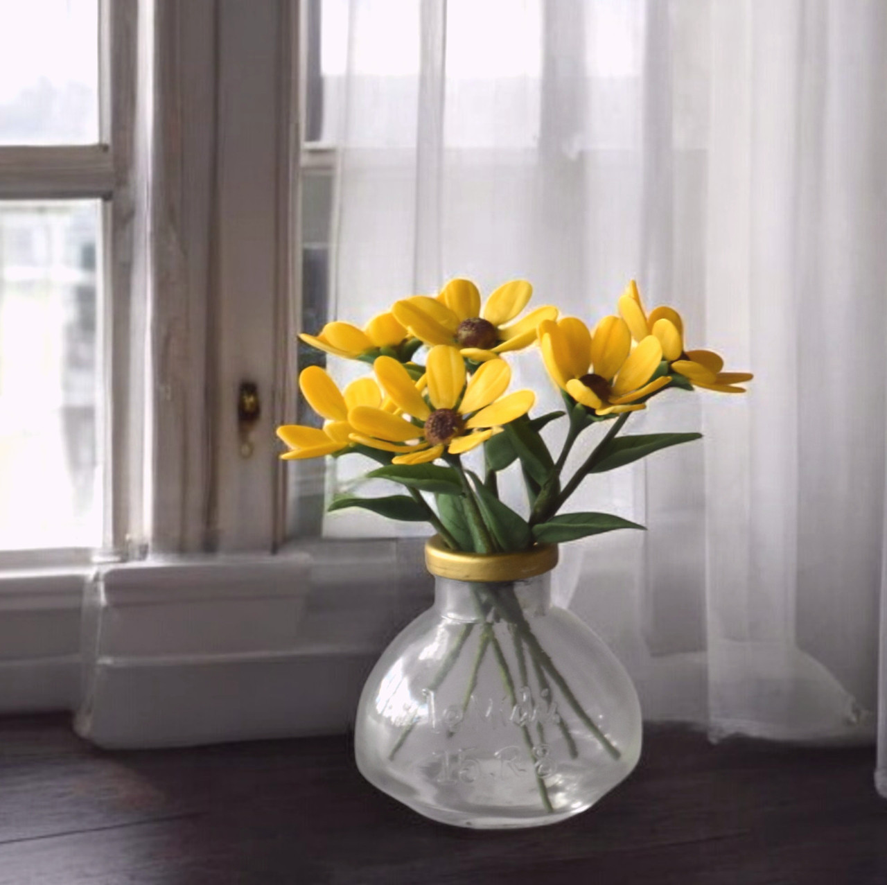 ◆粘土のお花◆　ルドベキア・タカオ　R1262