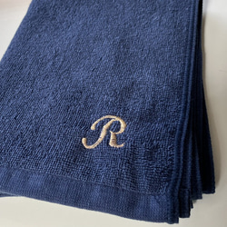 【S様オーダー品】今治タオル　お名前刺繍入り　フェイスタオル 2枚目の画像