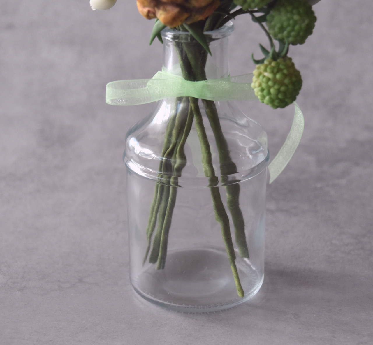 ◆粘土のお花◆　ミニパイナップル＆ビリーボタン（クラスペディア）P1263