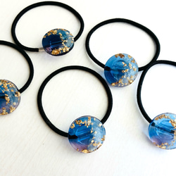 レジンヘアゴム　グリーン　バイカラー　ナチュラル　夏　ホワイト　パール 0323』ナチュラルグリーン♡レジンヘアゴム - メルカリ