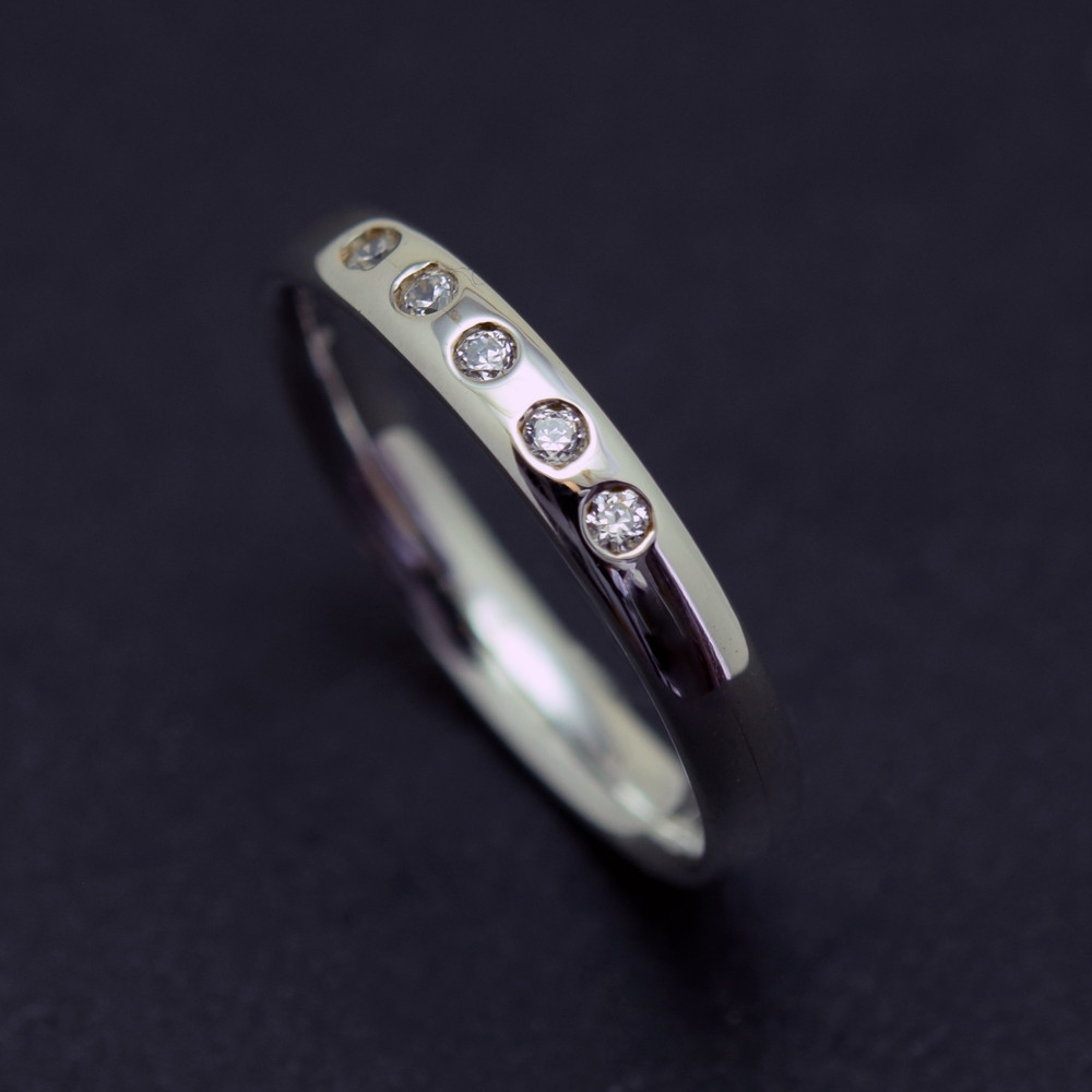 Silent Light Ring / 2.5mm Silver Ring オーダー制作/ 受注生産