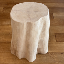 Pet Table Hinoki】~Log Chic~ No.740 おもちゃ・ペット小物
