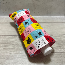 ペットボトルも入る8重ガーゼハンカチ　スター ペットボトルも入る8重ガーゼハンカチ スター