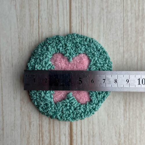 パンチニードル アクセサリートレイ 花柄 2個セット バラ売りOK その他