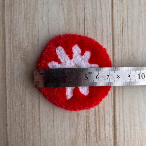 パンチニードル アクセサリートレイ 花柄 2個セット バラ売りOK その他