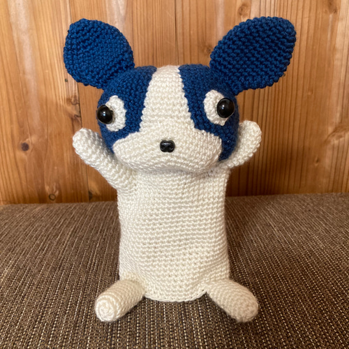 Puppet French Bulldog / パペット 編みぐるみ フレンチブルドッグ