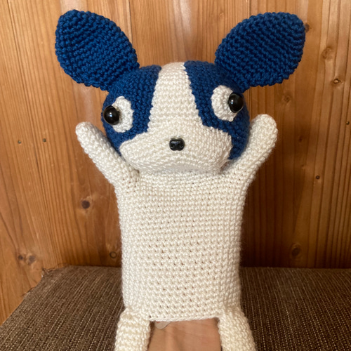 Puppet French Bulldog / パペット 編みぐるみ フレンチブルドッグ