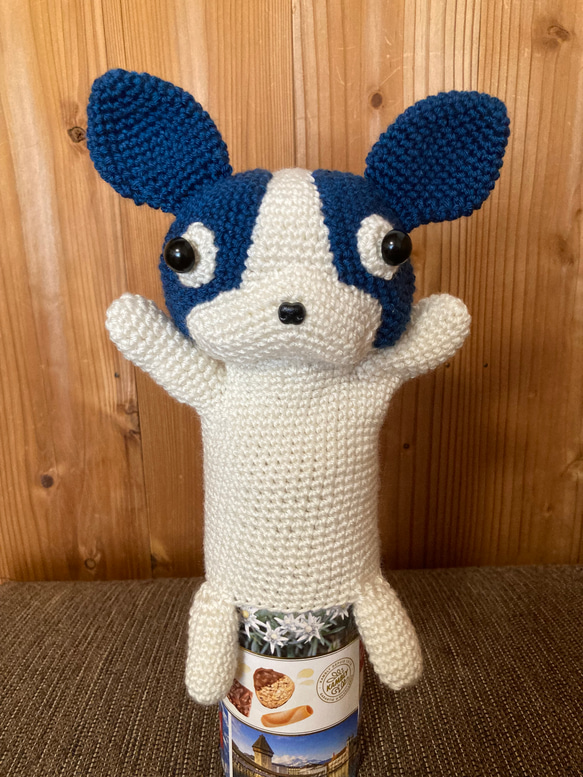 Puppet French Bulldog / パペット 編みぐるみ フレンチブルドッグ