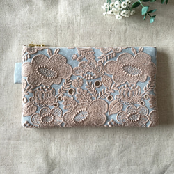 専用✨ミナペルホネンハンドメイドポーチ2点 mina perhonen ミナぺルホネン campagne pouch 小 -tambourine-