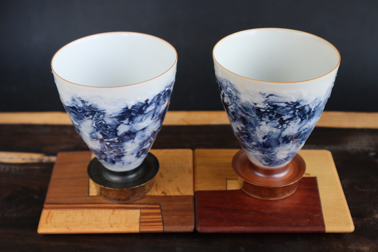 青泥グラス(1客)
