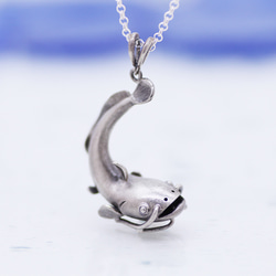 風に乗るメッセージ - ロードバイクネックレス」 ネックレス