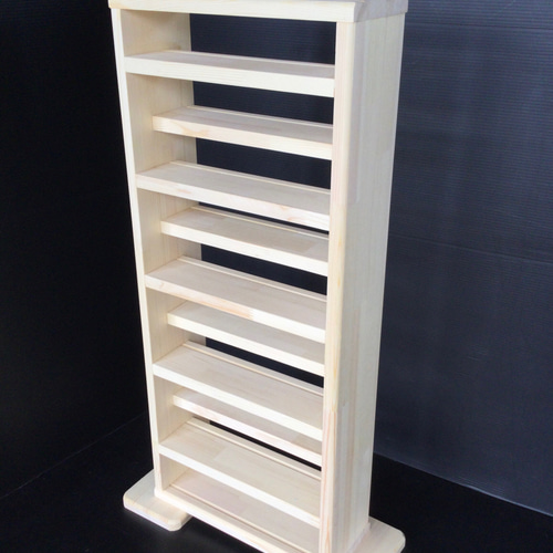 手作り　トミカ収納棚　11段　89台収納　木製　(新品) トミカ収納棚 11段 89台収納 木製 おもちゃ・人形 大人の少年 通販