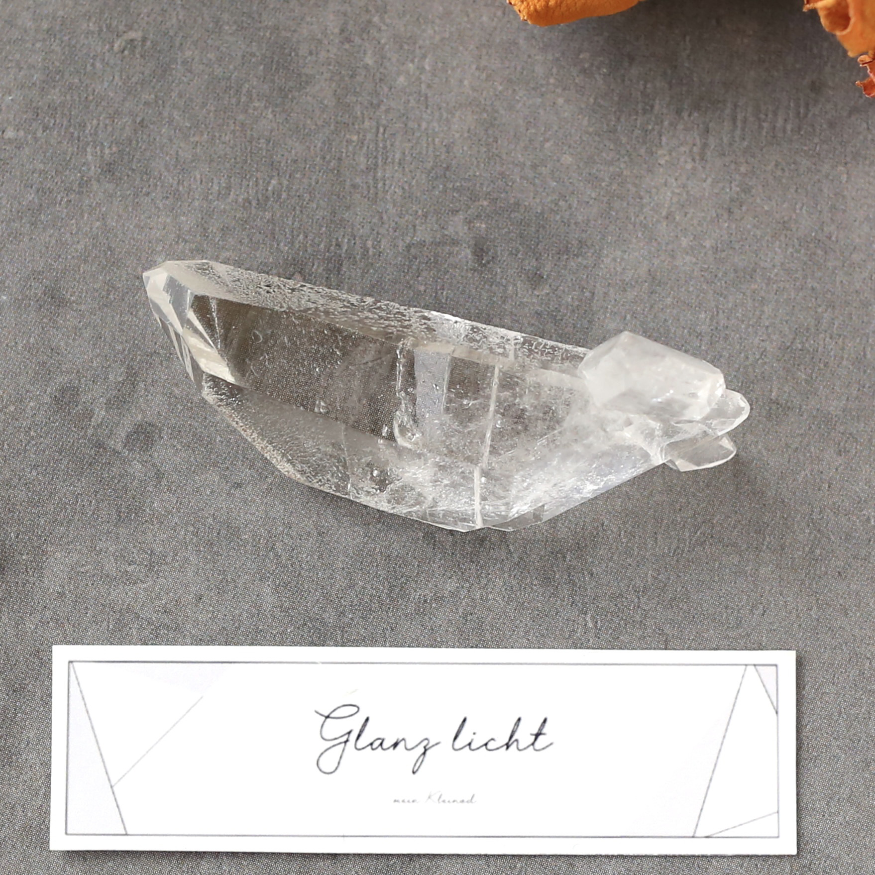 ダブルポイント ヴィジョンクォーツ 水晶 天然石 希少 鉱物 両剣水晶 ダブルターミネーテッド