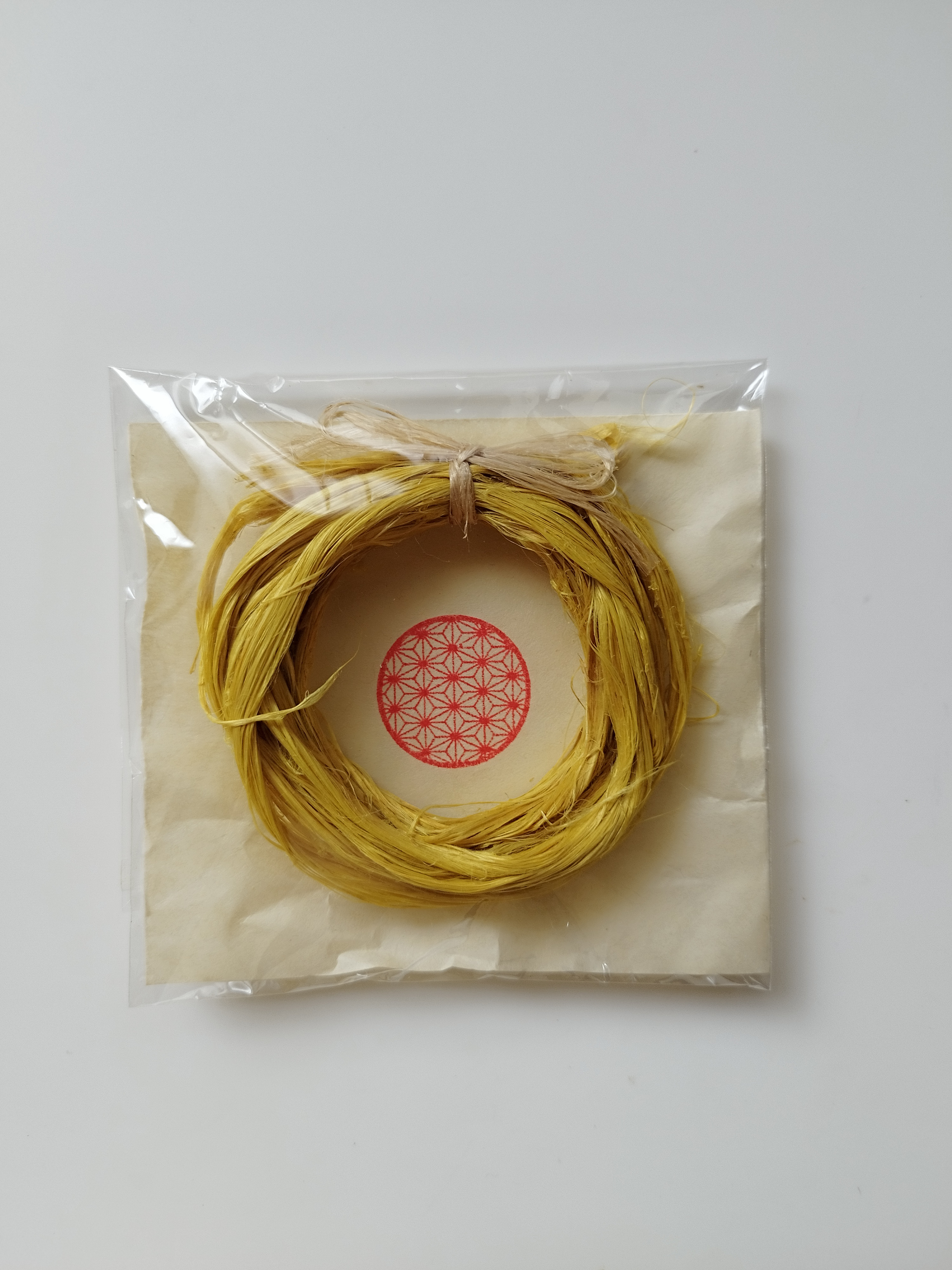 【国産精麻1枚】OKINAWA福木染め