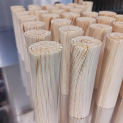 【NEW】紙木と花（しきとはな）Long 丨0.2mmの薄さに削った信州アカマツが織りなす花の器 12枚目の画像