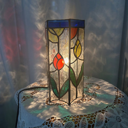 ステンドグラス ホワイト クリスマスツリー その他インテリア雑貨