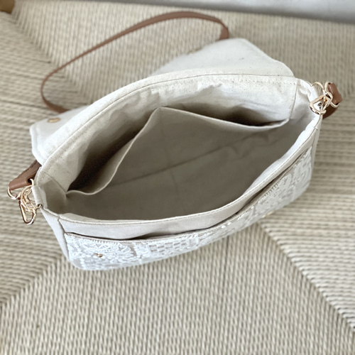 ⚮̈ミナペルホネン forest tile いっぱいポッケのフラップ