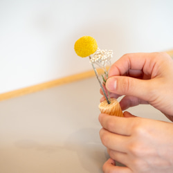 【NEW】紙木と花（しきとはな）Short 丨0.2mmの薄さに削った信州アカマツが織りなす花の器 4枚目の画像