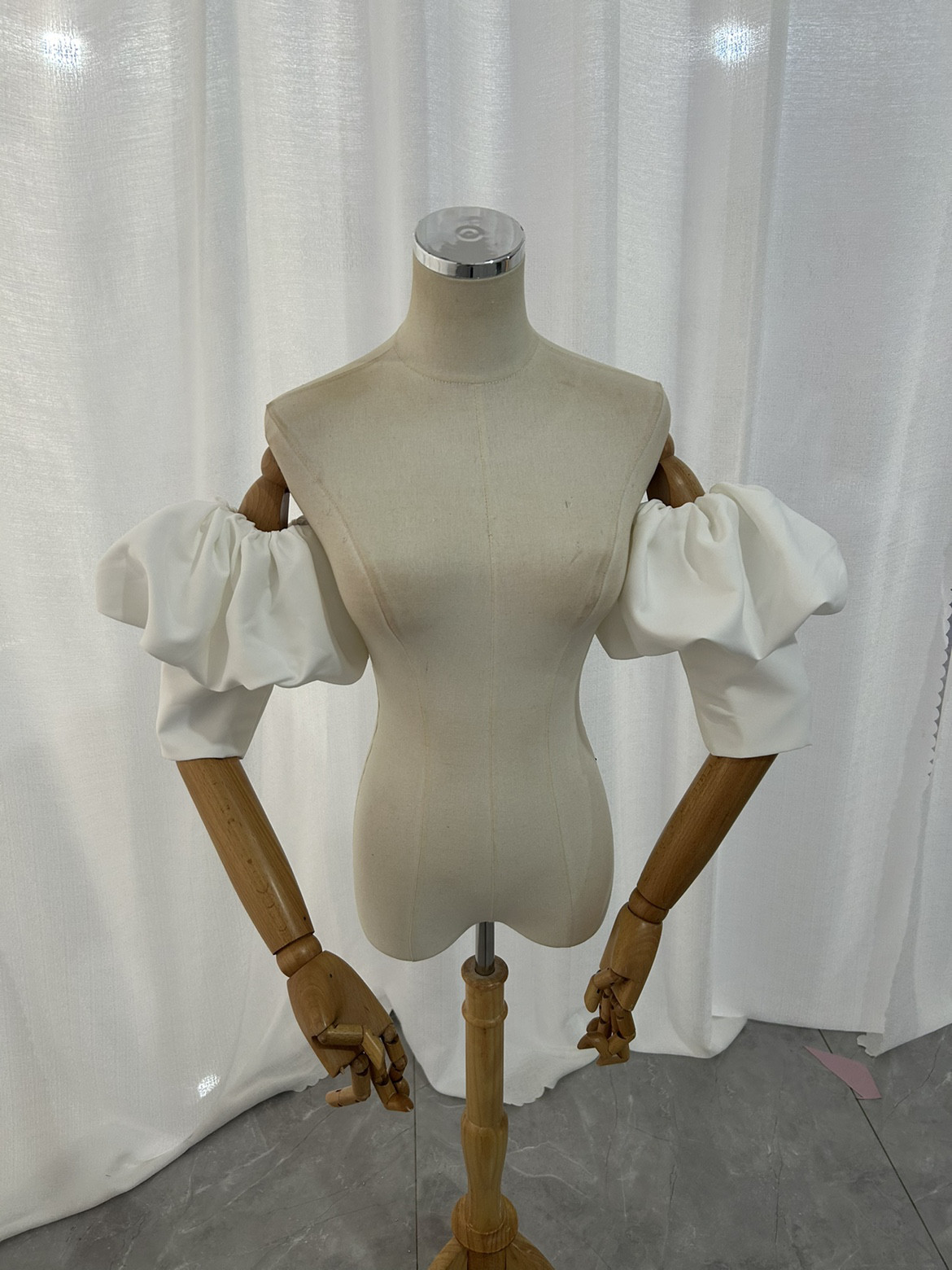 大人気上昇 取り外し袖 ショルダーの付け袖 パフスリーブ オーダー可能