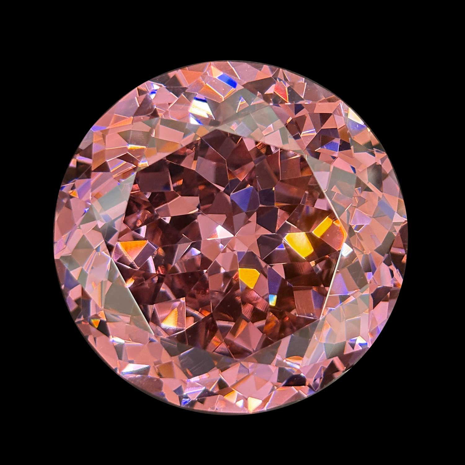 キュービックジルコニア(rose-pink)50.0mm [cz050rp]