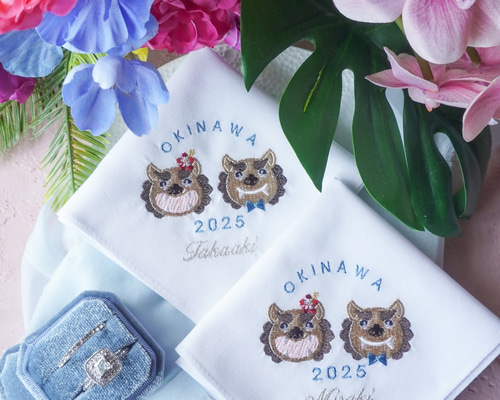 そら様パネル【ハンカチリクエスト受付】 F90タオルハンカチ ハンカチ タオル プレゼント ギフト プチギフト