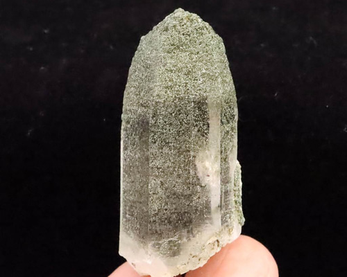 ガネーシュヒマール産 ヒマラヤ水晶 クローライト付 21.6g #77574