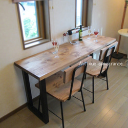 ハイカウンターテーブルW1800×D460×h900 #カウンターテーブル