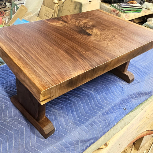 ＃1517■　ウォールナット　テーブル　ローテーブル　ダイニング　座卓　一枚板 1517□ウォールナットテーブルローテーブルダイニング座卓一枚板