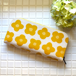 かわいい布で作った長財布 軽量なのに大容量！小さなサント