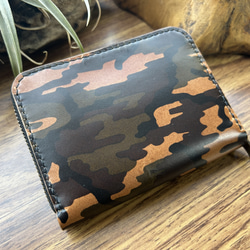 トラッカーウォレット ミドルサイズ 牛本革 国産レザー ヌメ革 手縫い