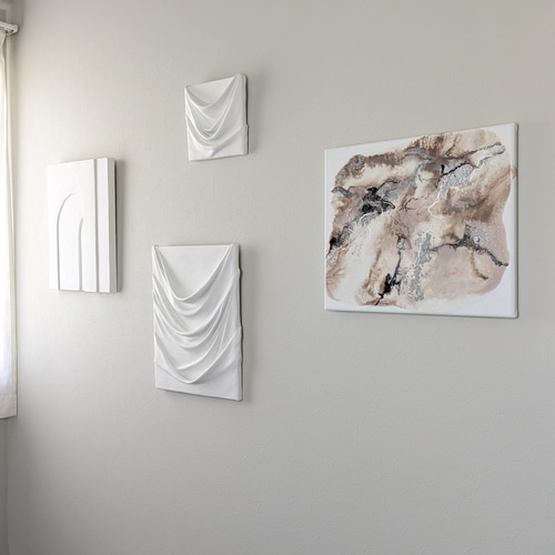 選べるサイズ】立体アート テクスチャーアート シンプルモダン 3D 幾何