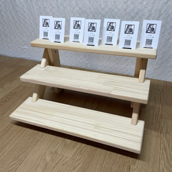 【3点セット】ディスプレイ台　折りたたみコの字ラック 3点セット】ディスプレイ台 折りたたみコの字ラック公式