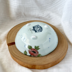 チコロット❤️三つ足浅鉢❤️すべて手描き❤️染付け❤️一品盛り❤️中鉢❤️フリーボウル❤️bowl❤️笠地蔵 11枚目の画像