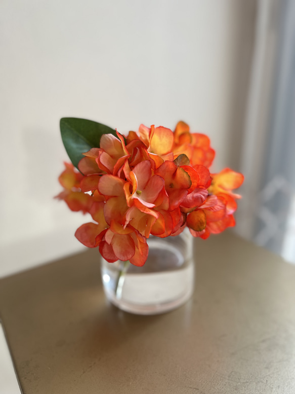 秋限定2025 秋色 枯れないお花 マジカルウォーターアレンジ