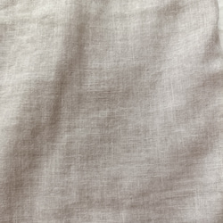 フロントタックブラウス　柔らかダブルガーゼ　グレージュ   日本製 16枚目の画像