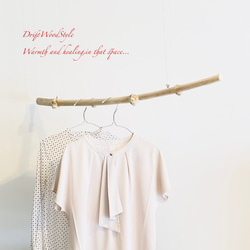 流木インテリア 長く個性的な蔦流木の大型ハンガーラック 北欧 衣装