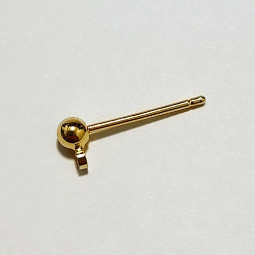 カメヲ ピアス 14kgf ハンドメイド 新商品 14kgf カン付き 丸玉ピアス ポストピアス 4ペア8個