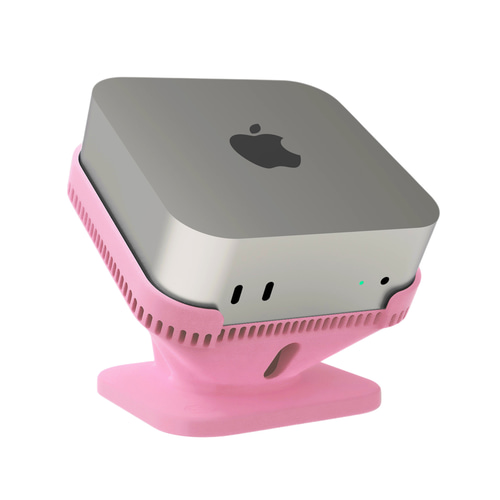 Mac mini M4専用のクレードル | 指先ひとつで電源へアクセス
