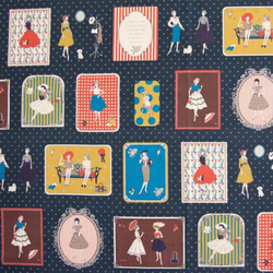 ❤️アンティークフランス柄ビッグトートバッグ作成します。 1枚目の画像