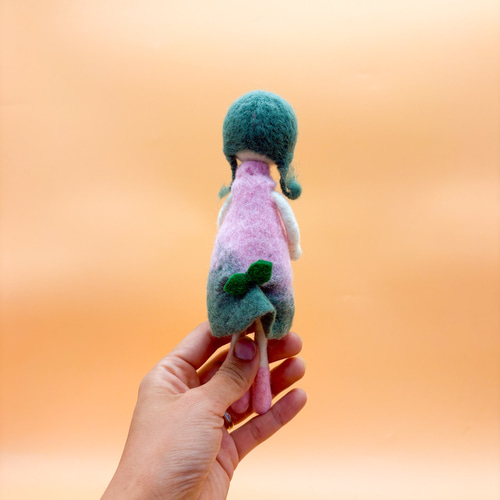 フェルト人形飾り フェルトドール バッグチャーム置き物 nasan-m10