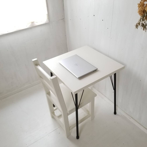 テーブル アンティーク風 アイアン脚 ホワイト アンティーク風 ナチュラル ダイニングテーブル 白 ホワイト 鉄脚