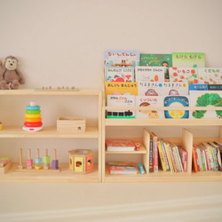 ①しじみちょう様 絵本棚、おもちゃ棚セット60日発送 ①しじみちょう様